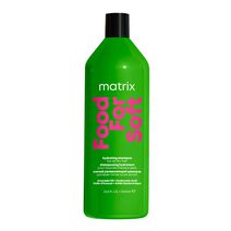 Hydrating Shampoo For All Dry Hair with Hyaluronic Acid & Avocado Oil 1000ml - Food for Soft | L'Oréal Partner Shop