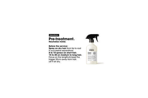 Metal Detox Pre-treatment - Metal Detox Backwash | L'Oréal Partner Shop